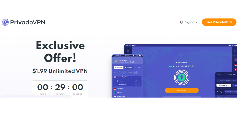 PrivadoVPN 