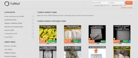 Torrez Darknet Market